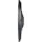 Ekena Millwork Athens Ceiling Medallion (Fits Canopies up to 3 5/8"), Hand-Painted Pewter, 26 1/4"OD x 3 1/4"P CM27ATPES - alternate 2